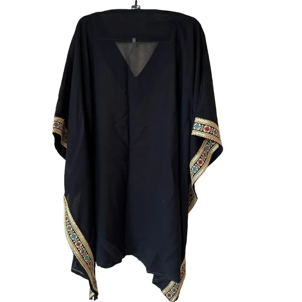 N/A abaya embroidered